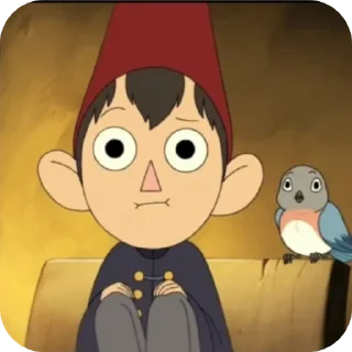 Sticker from Over the garden wall