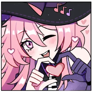 ❤️ emoji ayyuri vtuber Telegram sticker 9 of 41