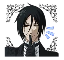 😉 emoji kuroshitsuji Telegram sticker 18 of 40