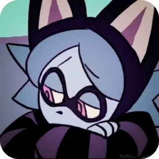 🌟 emoji Ушко💜 Telegram sticker 13 of 25