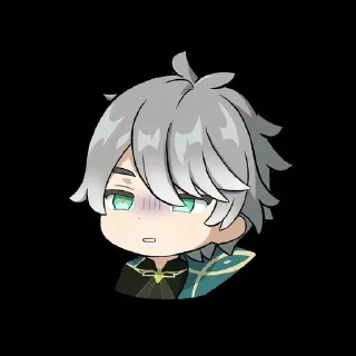 😟 emoji alhaitham 🌱 Telegram sticker 8 of 10