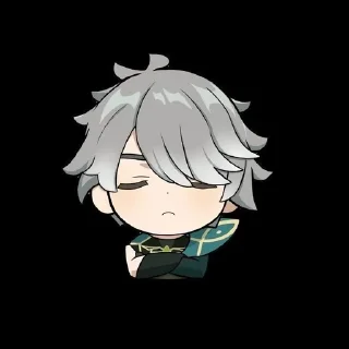 😒 emoji alhaitham 🌱 Telegram sticker 10 of 10