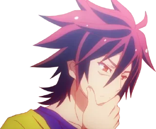 ❤️ emoji No Game No Life @anime_Stickerr Telegram sticker 19 of 23