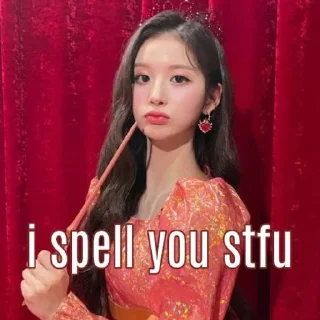 💋 emoji (alice)stan nmixx Telegram sticker 5 of 65
