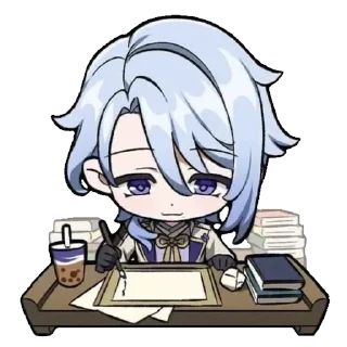 Sticker from ayato kamisato