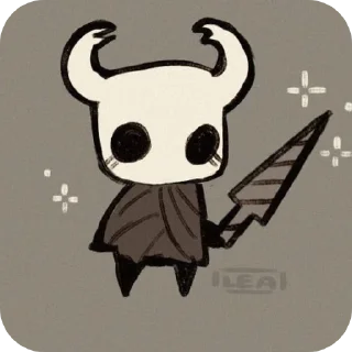 🔪 emoji Hollow Knight • @Earth928B Telegram sticker 20 of 35