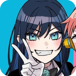 ✋ emoji Ado, стикеры - @karasik_ebnylsa67 Telegram sticker 21 of 61