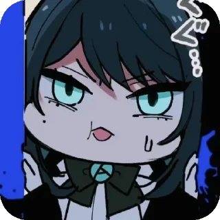 🤨 emoji ado Telegram sticker 9 of 65