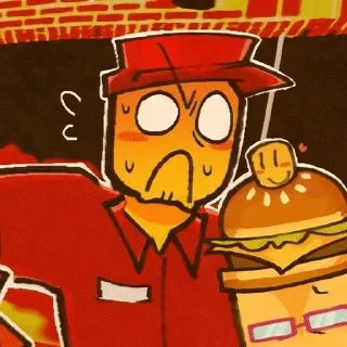 🌟 emoji 🍕ПИЦЦАБУРГЕР 🍔 Telegram sticker 9 of 55