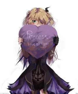 ❤️ emoji Фишль Telegram sticker 15 of 32
