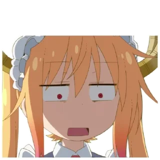 😲 emoji Дракон горничная2/nadlomiasheen Telegram sticker 12 of 28