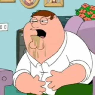 Sticker from Family guy