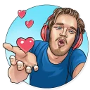 😘 PewDiePie, Telegram sticker 19 of 32