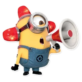 😮 emoji @TVstickers Minions Back Telegram sticker 5 of 72