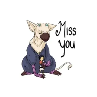Sticker from The Last Guardian