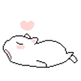 🐁 ♡снатворняи by @milkstickers, Telegram sticker 7 of 65