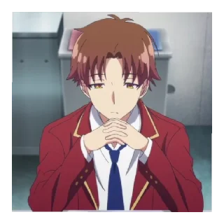 😐 emoji Ayanokouji Telegram sticker 9 of 18