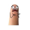 👎 emoji @TVstickers Fingers Telegram sticker 15 of 24