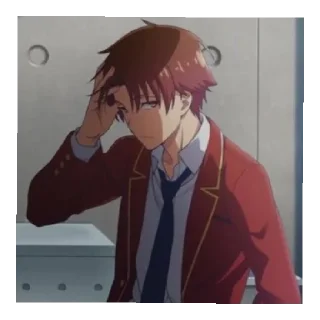😒 emoji Ayanokouji Telegram sticker 6 of 18
