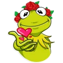 Sticker from Kermit the Frog