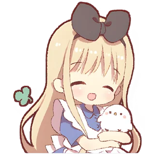 😇 Алиса @Nyasticks, Telegram sticker 5 of 25