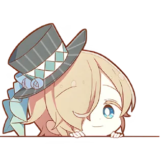 🙂 Повседневная Алиса @nyasticks, Telegram sticker 18 of 41