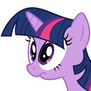 😮 emoji Twilight | @MyLittlePony_bots Telegram sticker 6 of 120