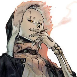 😎 emoji Sans by @stikeru7777 Telegram sticker 12 of 20