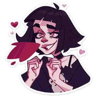 🥰 emoji Кортни @tmemillik Telegram sticker 7 of 49