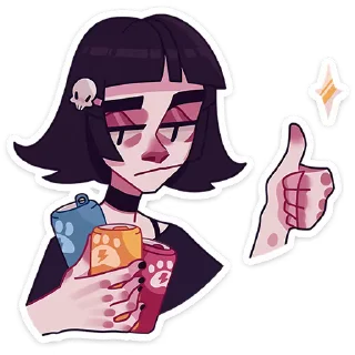 👍 emoji Кортни @tmemillik Telegram sticker 19 of 49