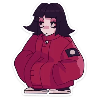 😞 emoji Кортни :: @stickroom Telegram sticker 12 of 48
