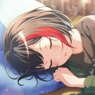 😴 emoji ран митаке Telegram sticker 10 of 15