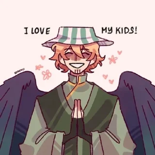 😁 emoji I love my Dadza<} Telegram sticker 19 of 26