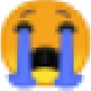 😭 emoji Хуй Telegram sticker 5 of 17