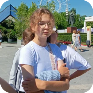 👍 emoji Тупая вумен Telegram sticker 11 of 120