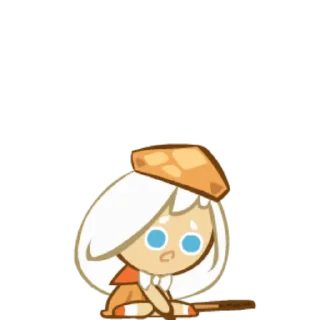 🍦 emoji Cream Puff Cookie! Telegram sticker 5 of 35