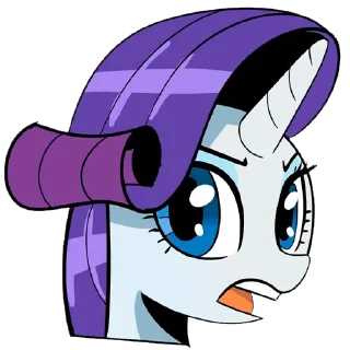 ❤️ emoji Rarity Optimus by @mlpstickers Telegram sticker 9 of 12