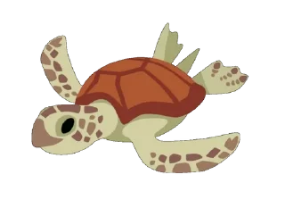 🐟 emoji Черепашка Даниил... Telegram sticker 17 of 60