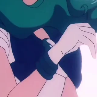 😏 emoji Sailor Neptune @slayystick Telegram sticker 17 of 28