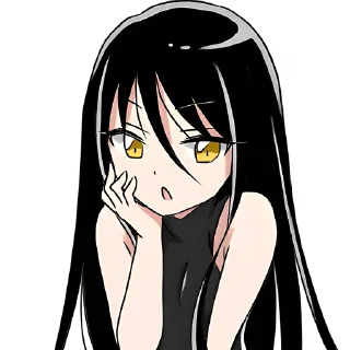 🙁 Дьяволица @Nyasticks, Telegram sticker 15 of 41