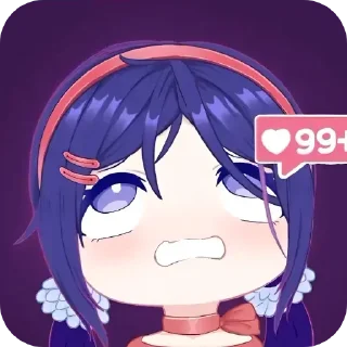 👄 emoji 🔪Mita (Miside)💞 Telegram sticker 17 of 67