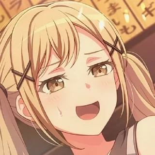 😳 emoji ~Arisa Ichigaya @GypsyParadise Telegram sticker 16 of 120