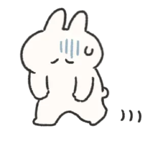 😞 emoji ໒ྀི꒰ ◞ ‌ ◟ ꒱ྀིა Telegram sticker 7 of 30