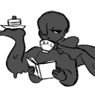 ⌚️ emoji Nightmare sans | @ish_crim Telegram sticker 16 of 30