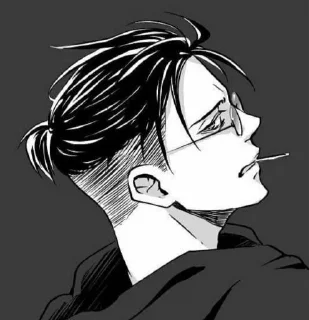 😒 emoji Manga Telegram sticker 22 of 91