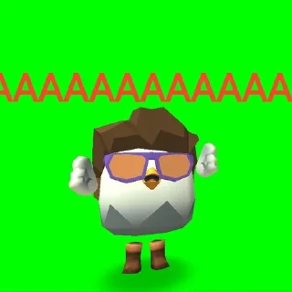 🐓 Chicken Art, Telegram sticker 9 of 14