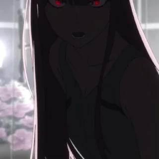 👿 emoji Darling in the Franxx :: @aggwii Telegram sticker 20 of 29