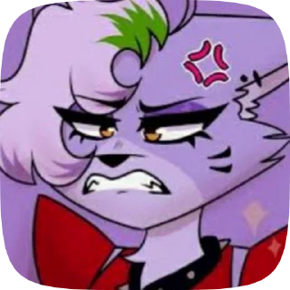 😠 emoji Рокси!! Telegram sticker 23 of 43