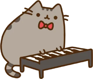 🎹 emoji Pusheen @rempivo Telegram sticker 21 of 95