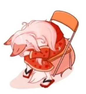 🥲 emoji Госпожа Аи Telegram sticker 17 of 19